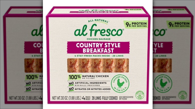 Al Fresco country-style chicken breakfast links