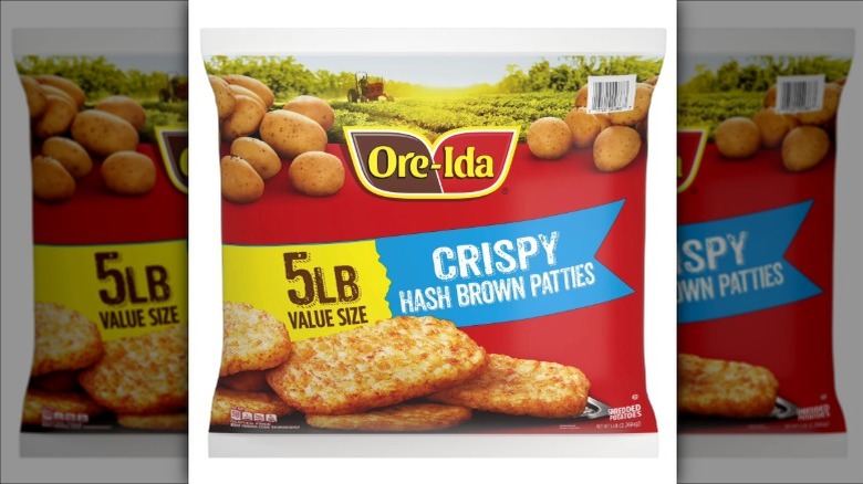 Ore-Ida shredded potato hash brown patties