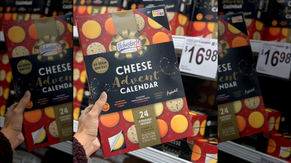 Aldi cheese advent calendar