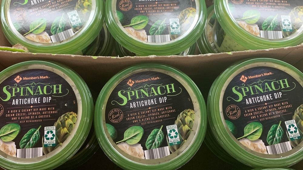 sams club spinach artichoke dip 