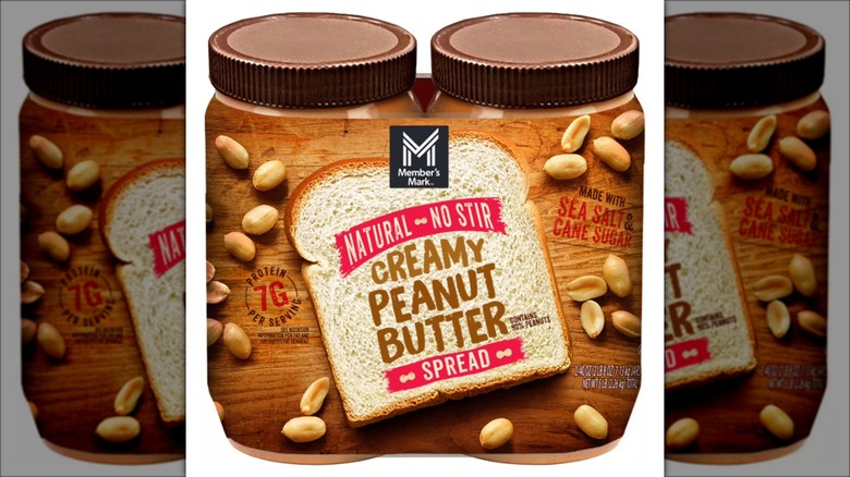 A 2-pack of Member's Mark creamy peanut butter.
