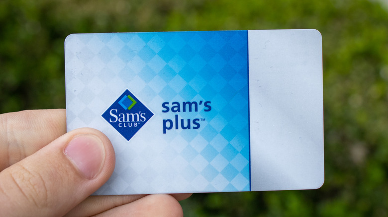 sam's club membership card