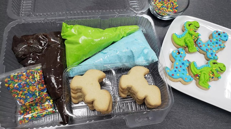 Sam's Club dino cookie kit