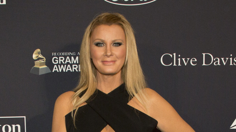 Sandra Lee black dress