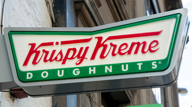 Krispy Kreme sign