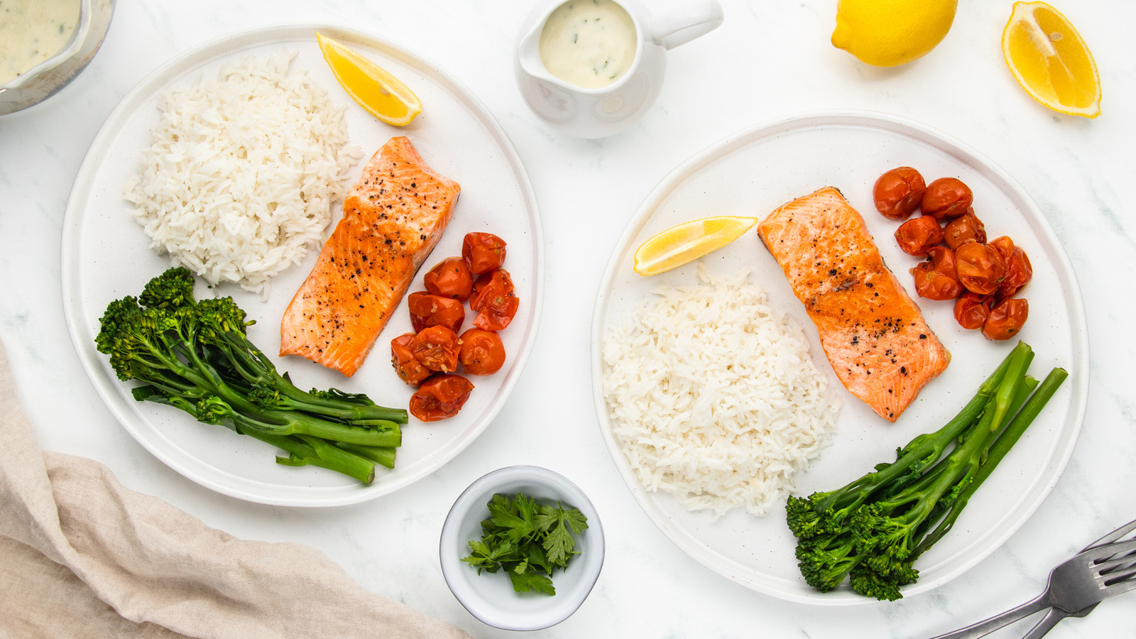 Seared Trout With Creamy Parsley Sauce Recipe
