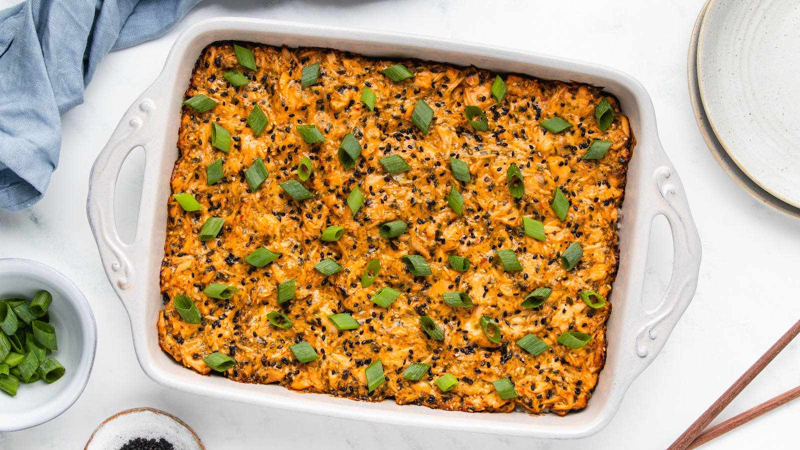 Seasoning Is The Secret To A Mouth-Watering Sushi Bake