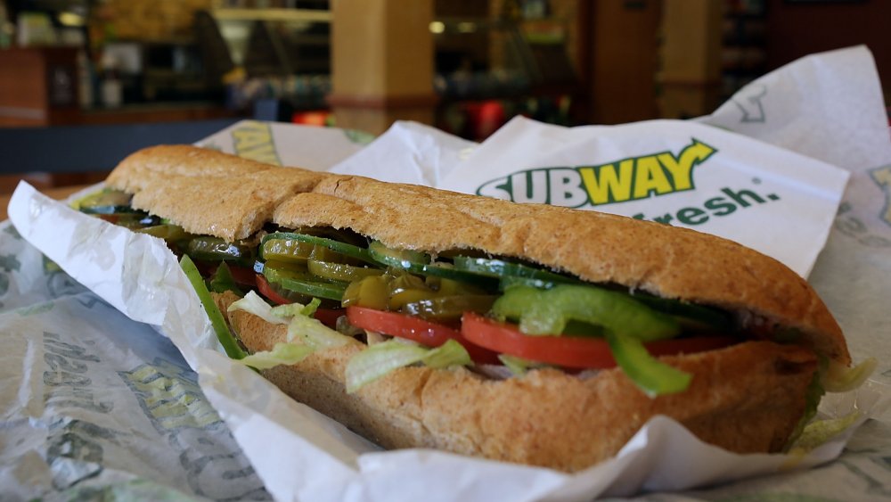 Subway sandwich