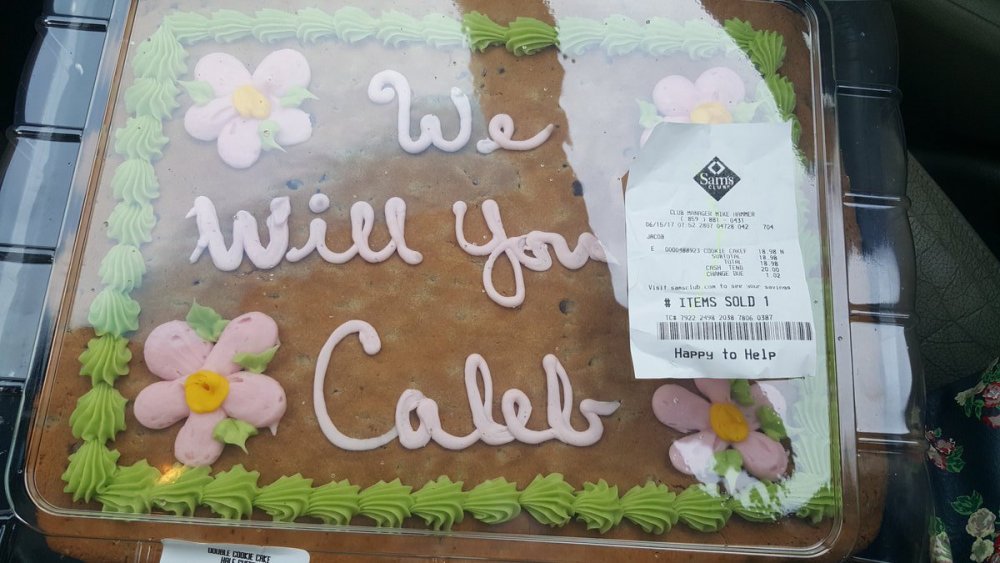 Custom cake from Sam's Club bakery