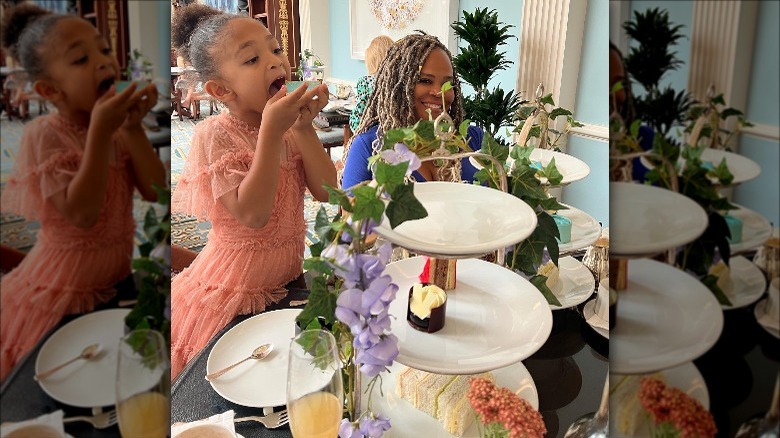serena williams at lanesborough tea