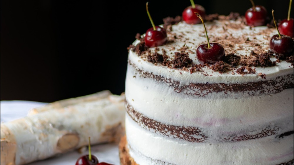 black forest cake cherries