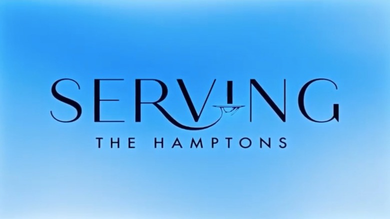 Serving the Hamptons title design