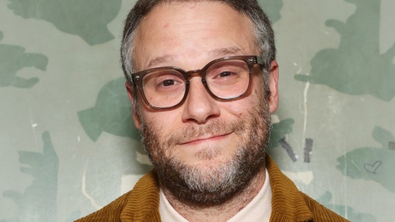 Seth Rogen in glasses