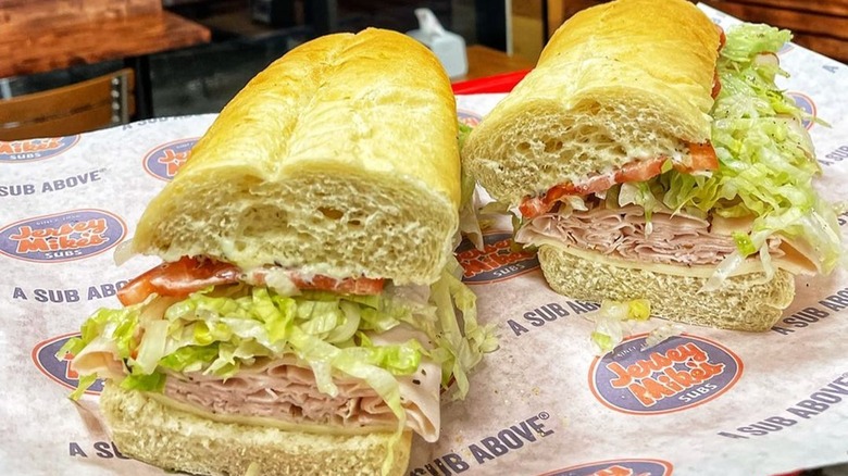 A Jersey Mike's cold sub 