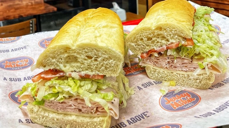 A Jersey Mike's cold sub