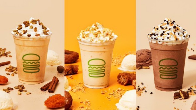  3 nowe smaki koktajli mlecznych Shake Shack