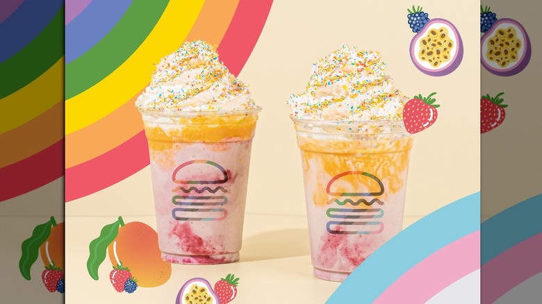 Shake Shack's new pride shake