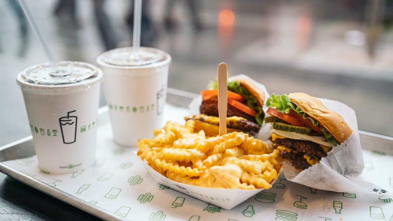 Shake Shack meal