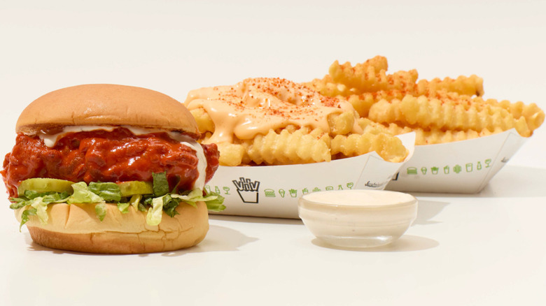 Shake Shack Buffalo Chicken Sandwich