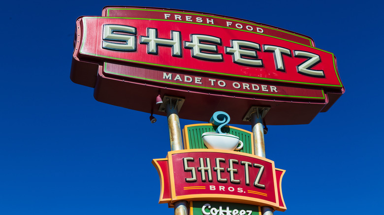 A Sheetz sign