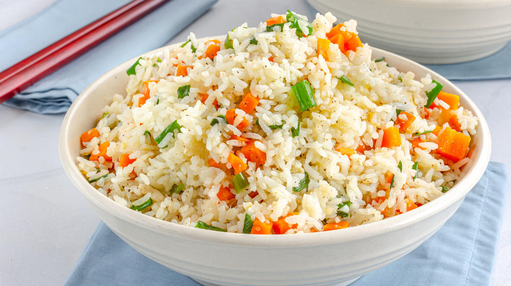 Fried rice with veggies