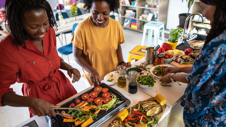 Vegan buffet 