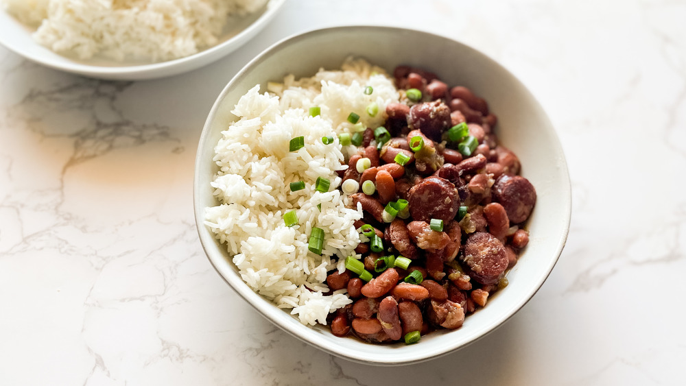 rice and beans