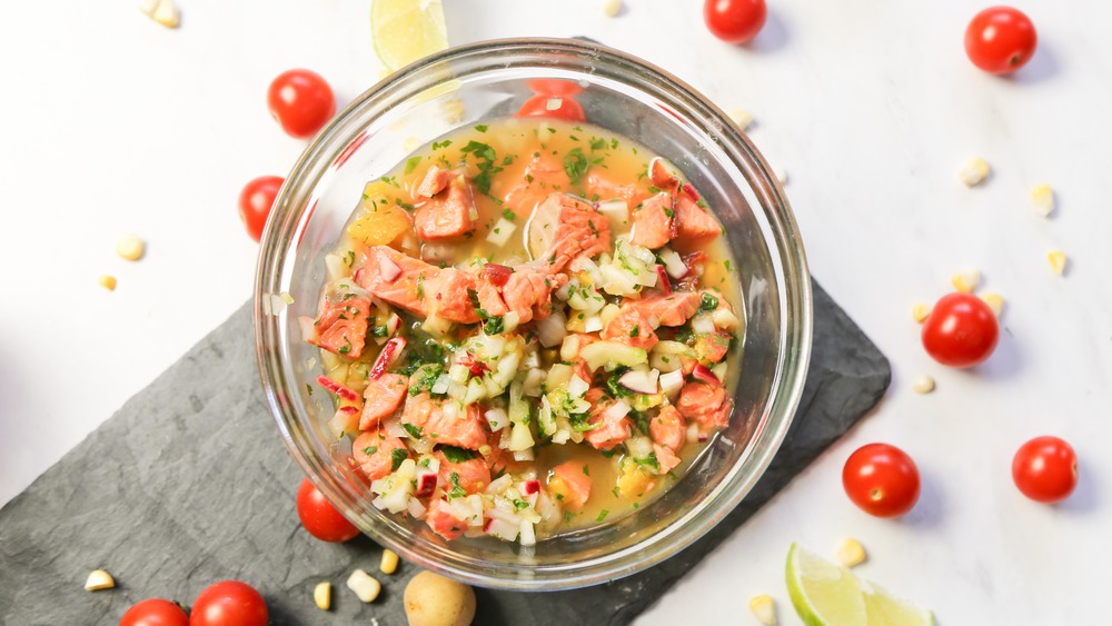 simple salmon ceviche recipe