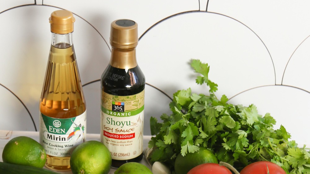 soy sauce for salmon ceviche