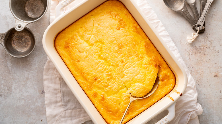 Quick Corn Spoonbread – Good Dinner Mom