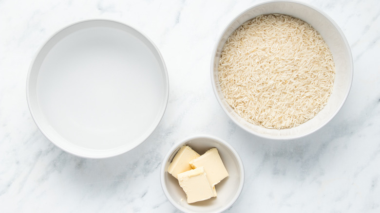 simple white rice ingredients 