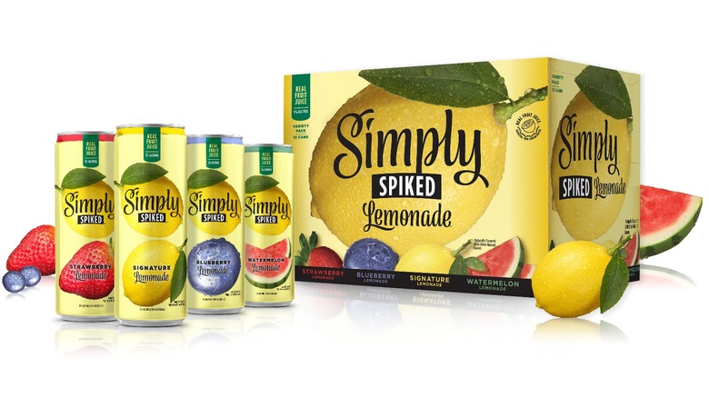 Simply Juice Spiked Lemonade