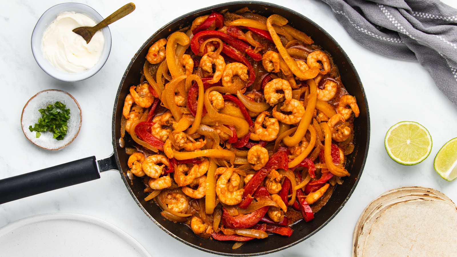 Sizzling Shrimp Fajitas Recipe
