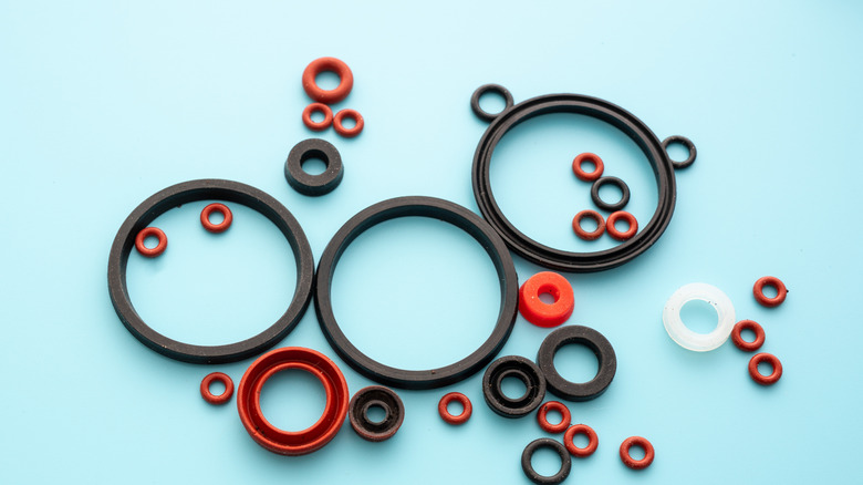 Collection of rubber gaskets