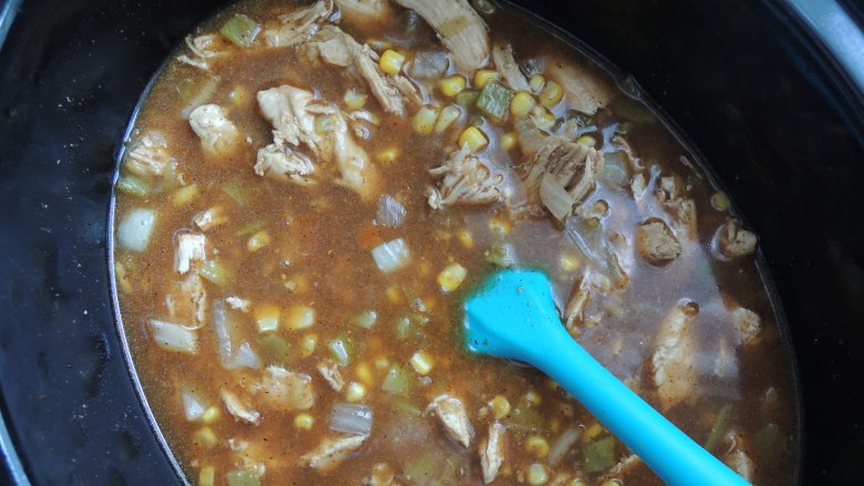 Slow Cooker Chicken Tortilla Soup Recipe