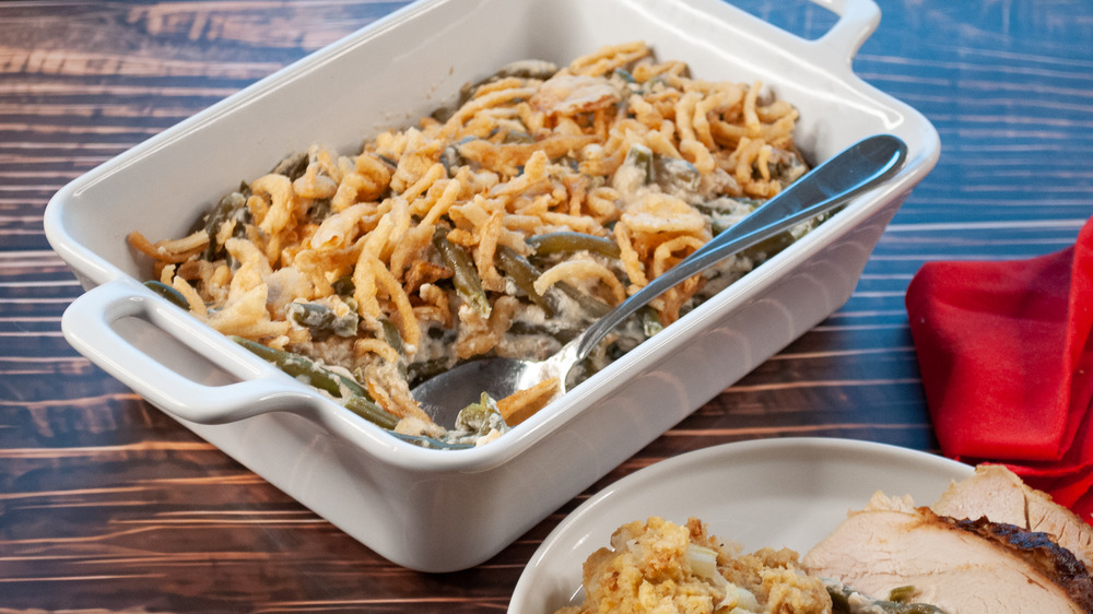 slow cooker green bean casserole