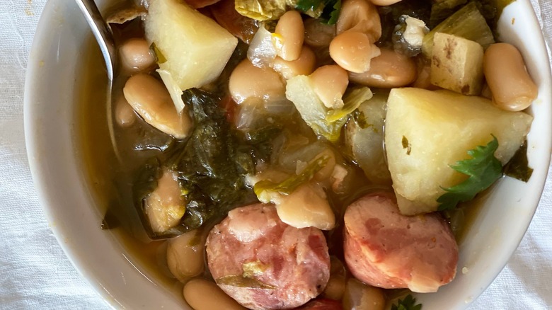 Portuguese bean soup