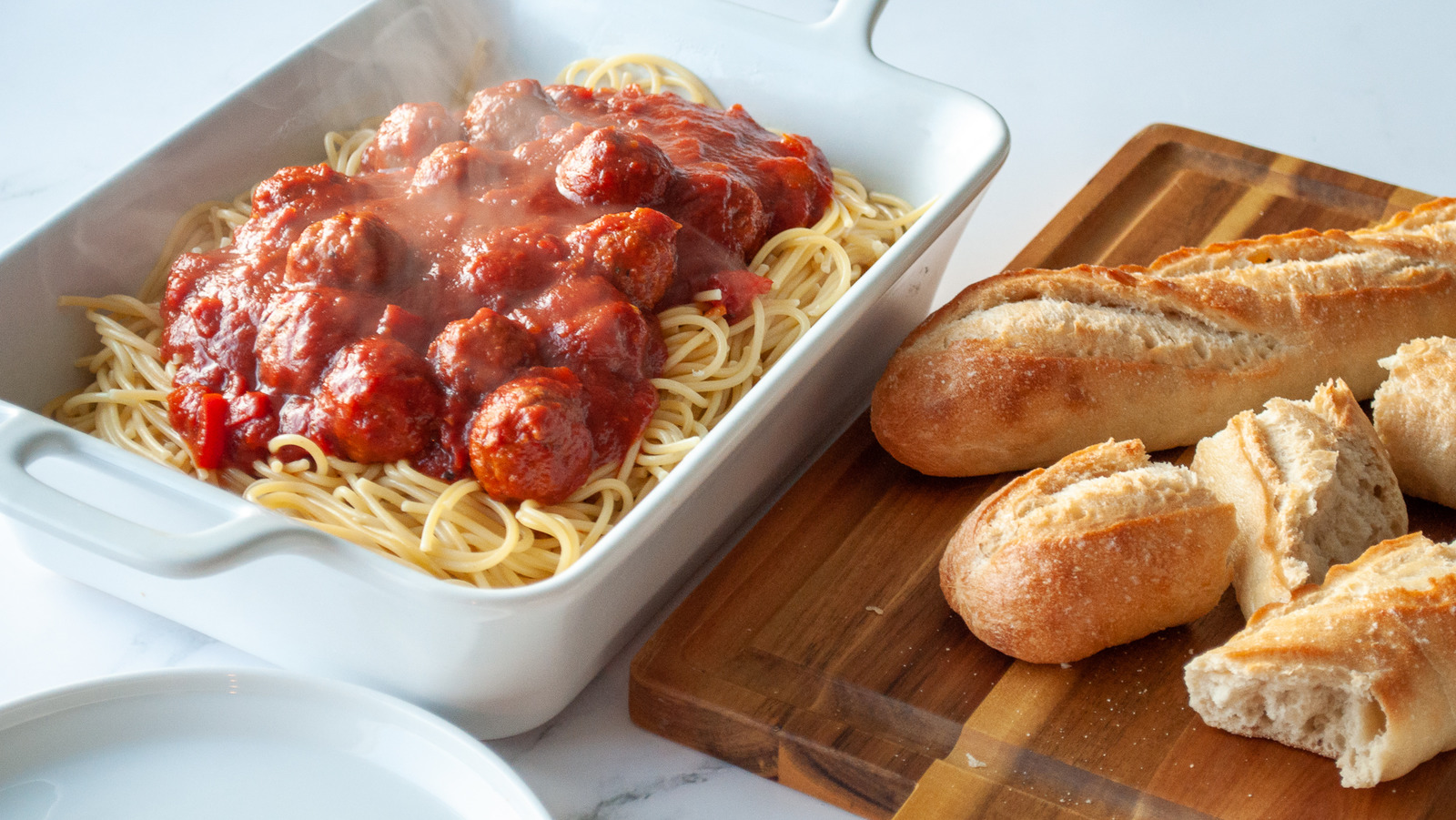 Easy Slow Cooker Spaghetti And Meatballs Recipe