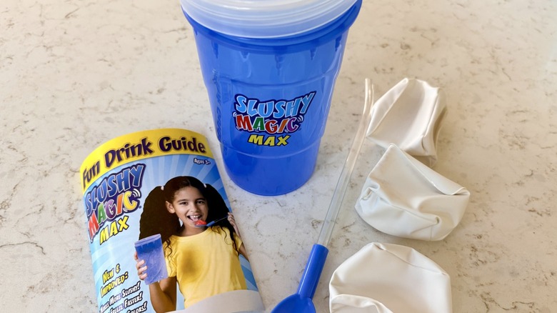 The Slushy Magic Max kit from As Seen On TV