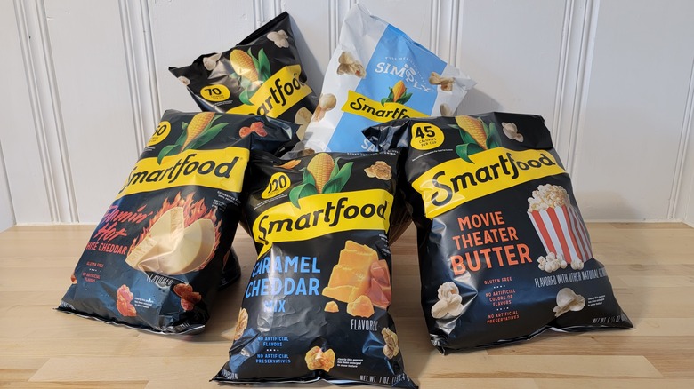 bags of smartfood popcorn