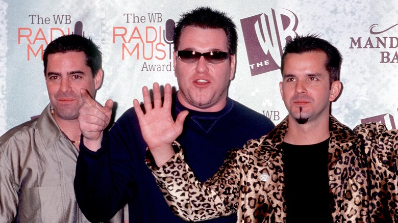 Smash Mouth band members posing