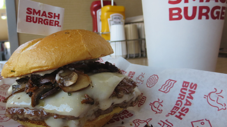 Smashburger and shake