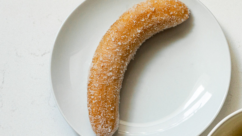 a frozen banana