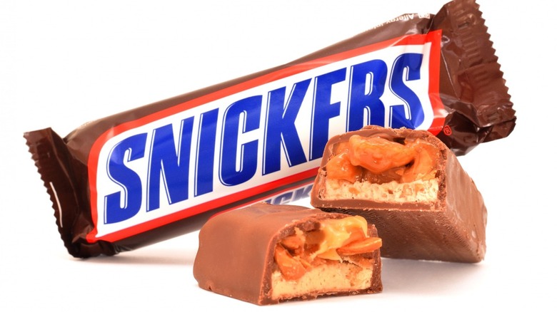 Snickers candy bar