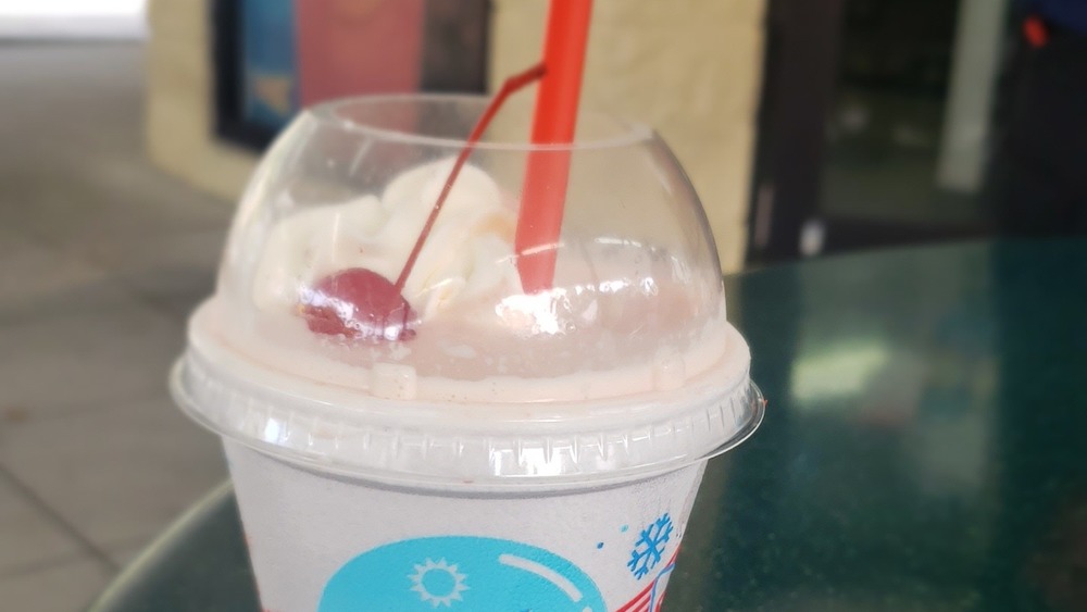 Sonic Strawberry milkshake
