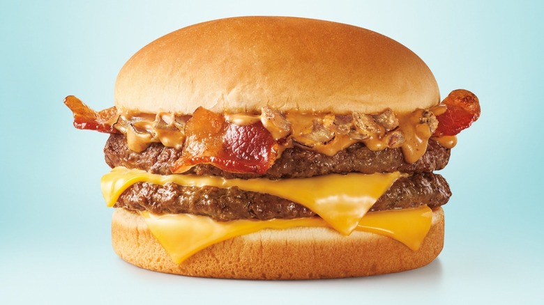 Sonic peanut butter bacon double cheeseburger