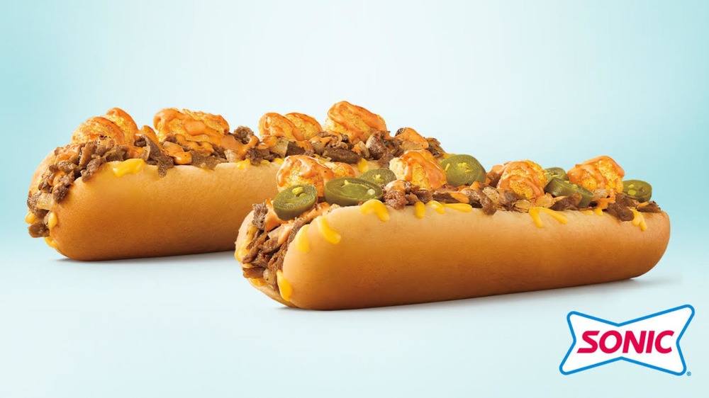Sonic's loaded cheesesteaks