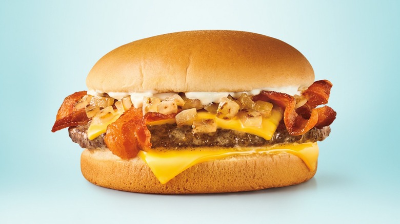 The Sonic steak butter bacon burger