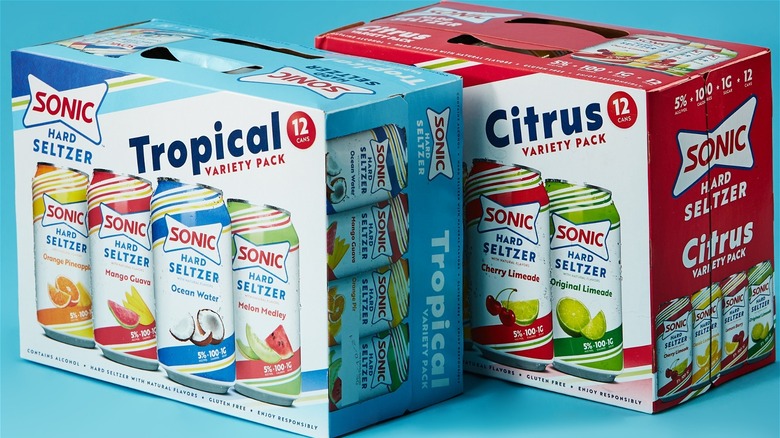 Sonic Hard Seltzer variety packs