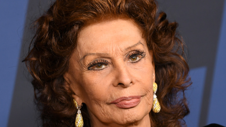 Sophia Loren in modern eyeliner